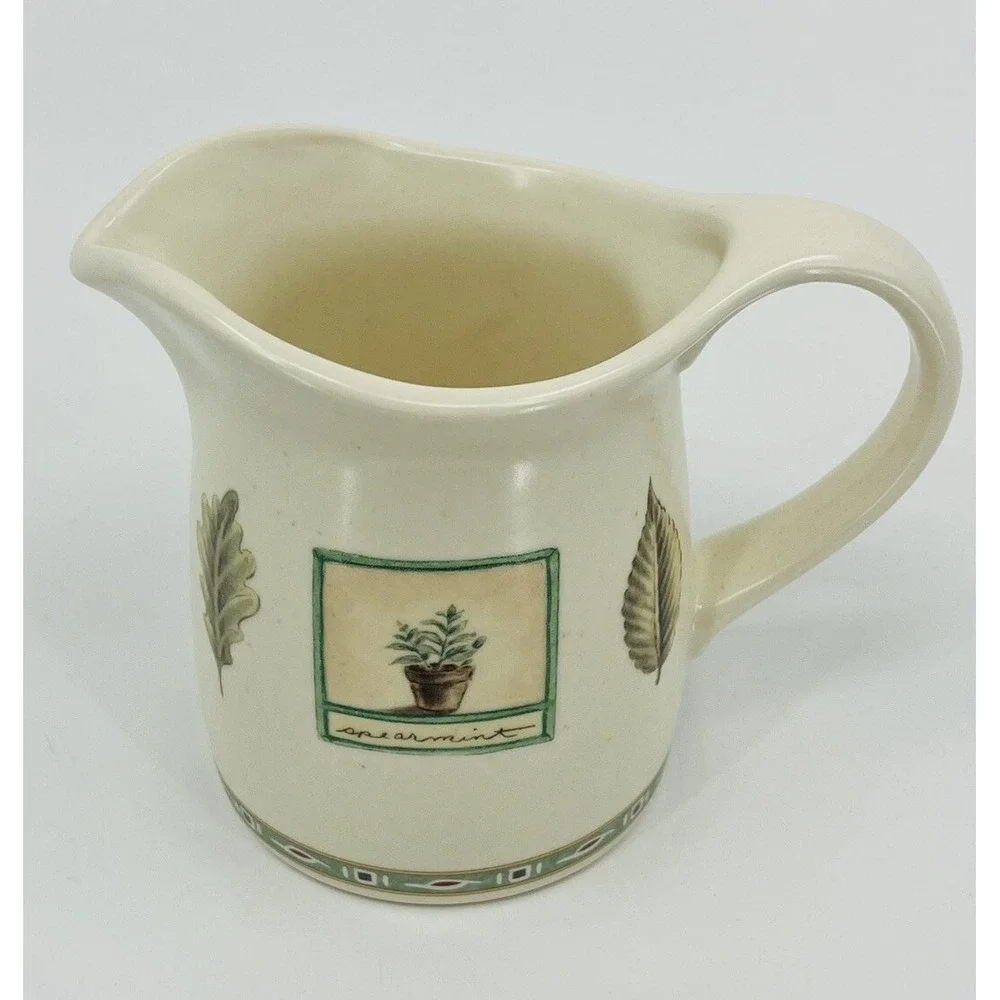Naturewood By Pfaltzgraff Stoneware Cream Pitcher Creamer 4